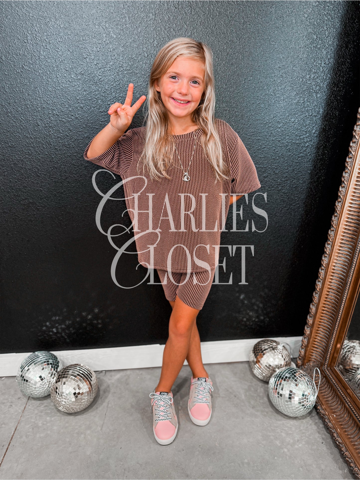 KIDS Oversized Fall Biker Sets