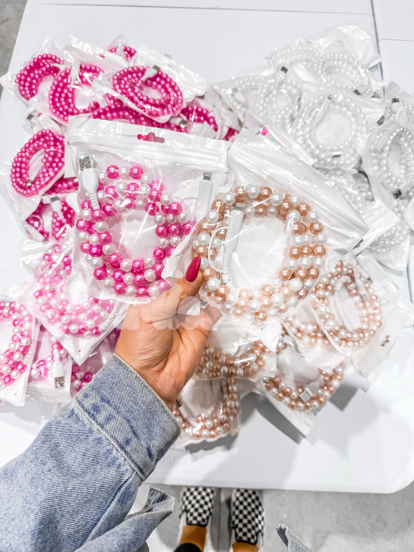 Beaded Chargers