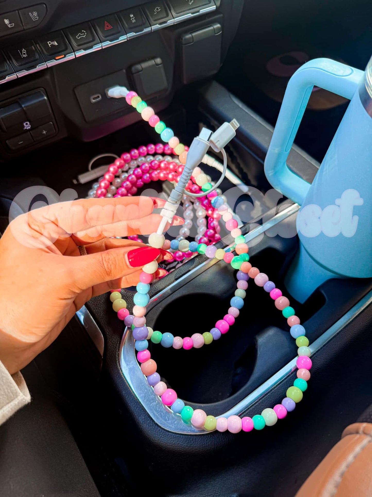 Beaded Chargers