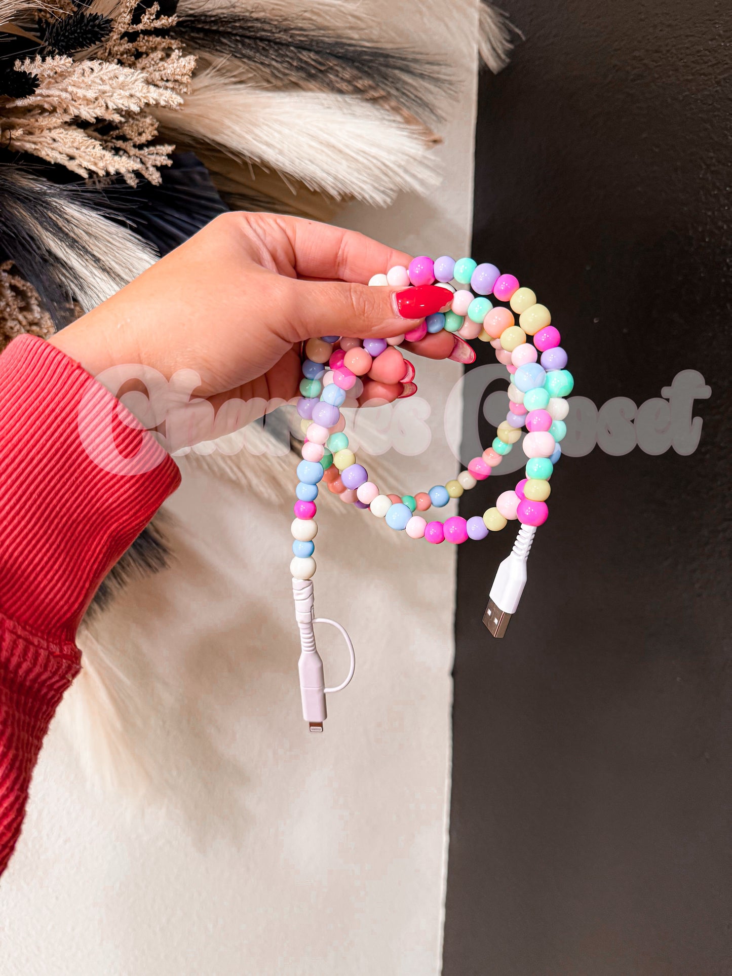 Beaded Chargers
