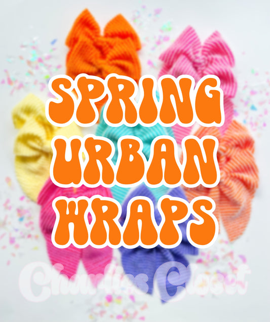 Spring Urban Rib Wraps