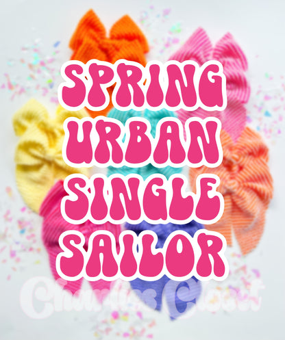 Spring Urban Rib SAILOR Single Bow