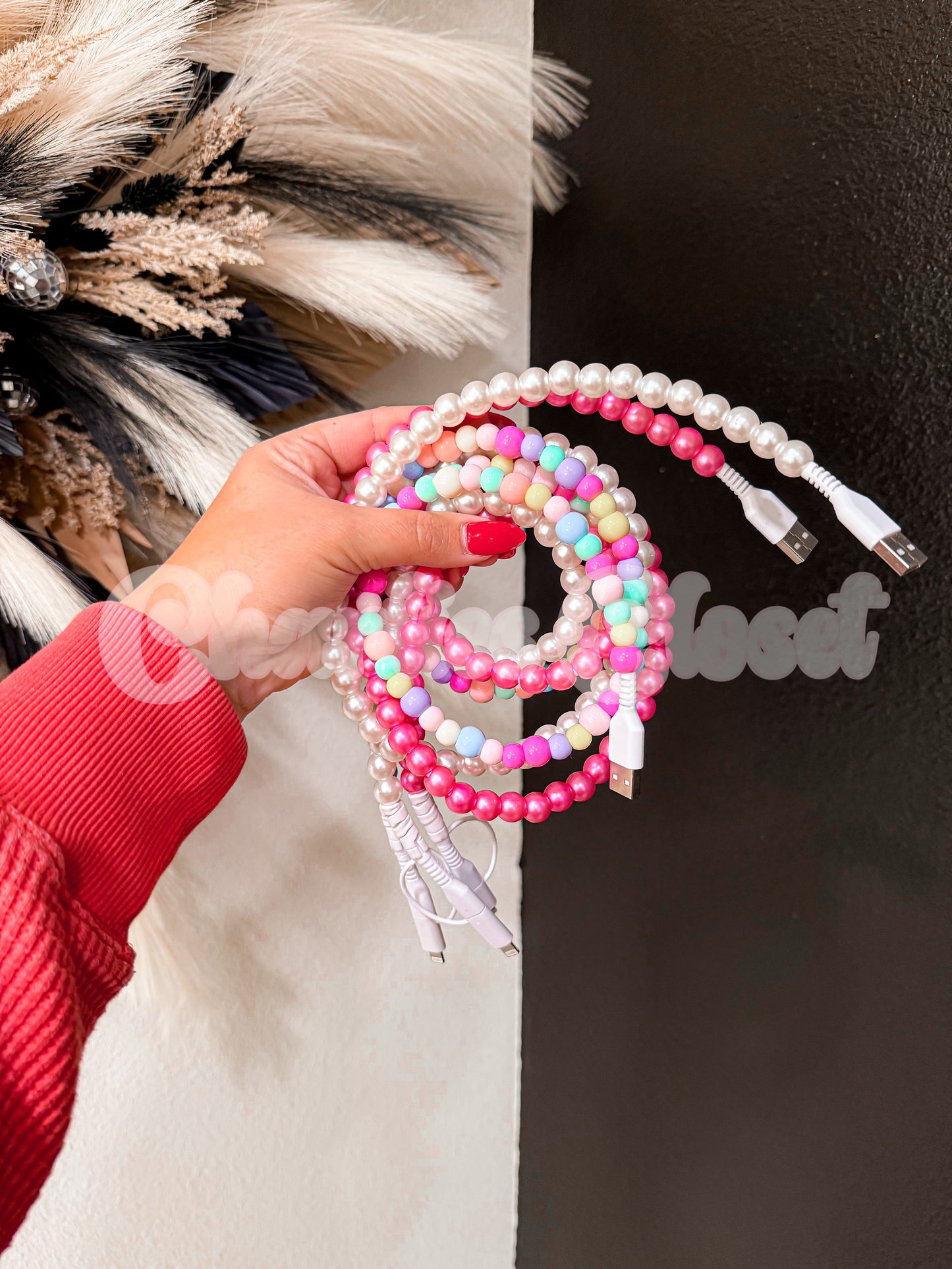 Beaded Chargers
