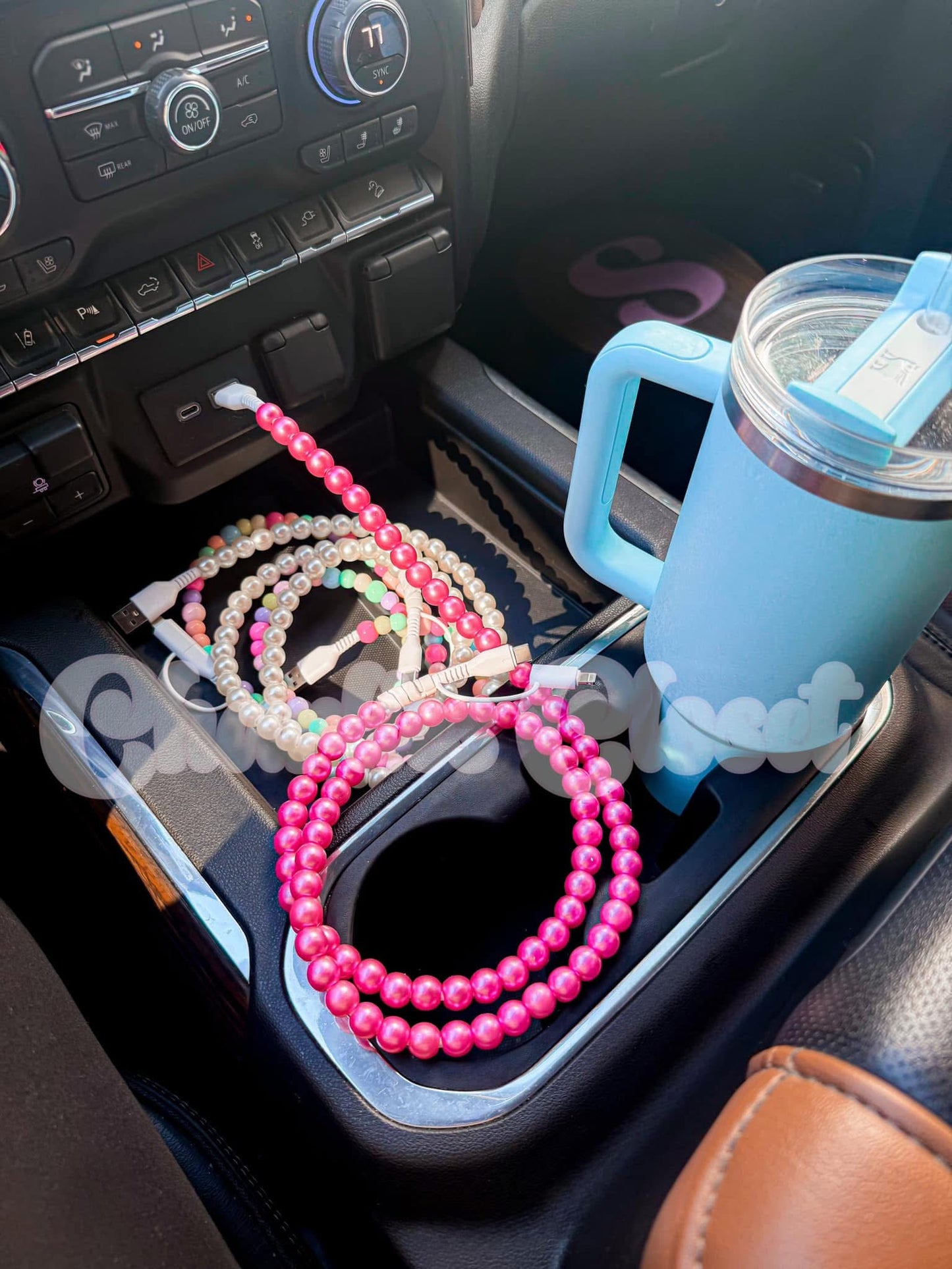Beaded Chargers