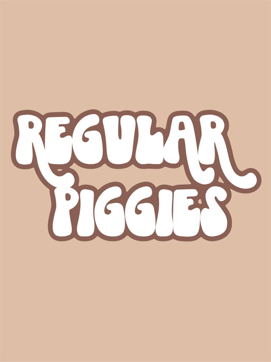 Neutral girlie Regular Piggies