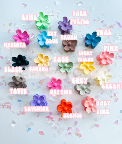 Mini Flower Clips