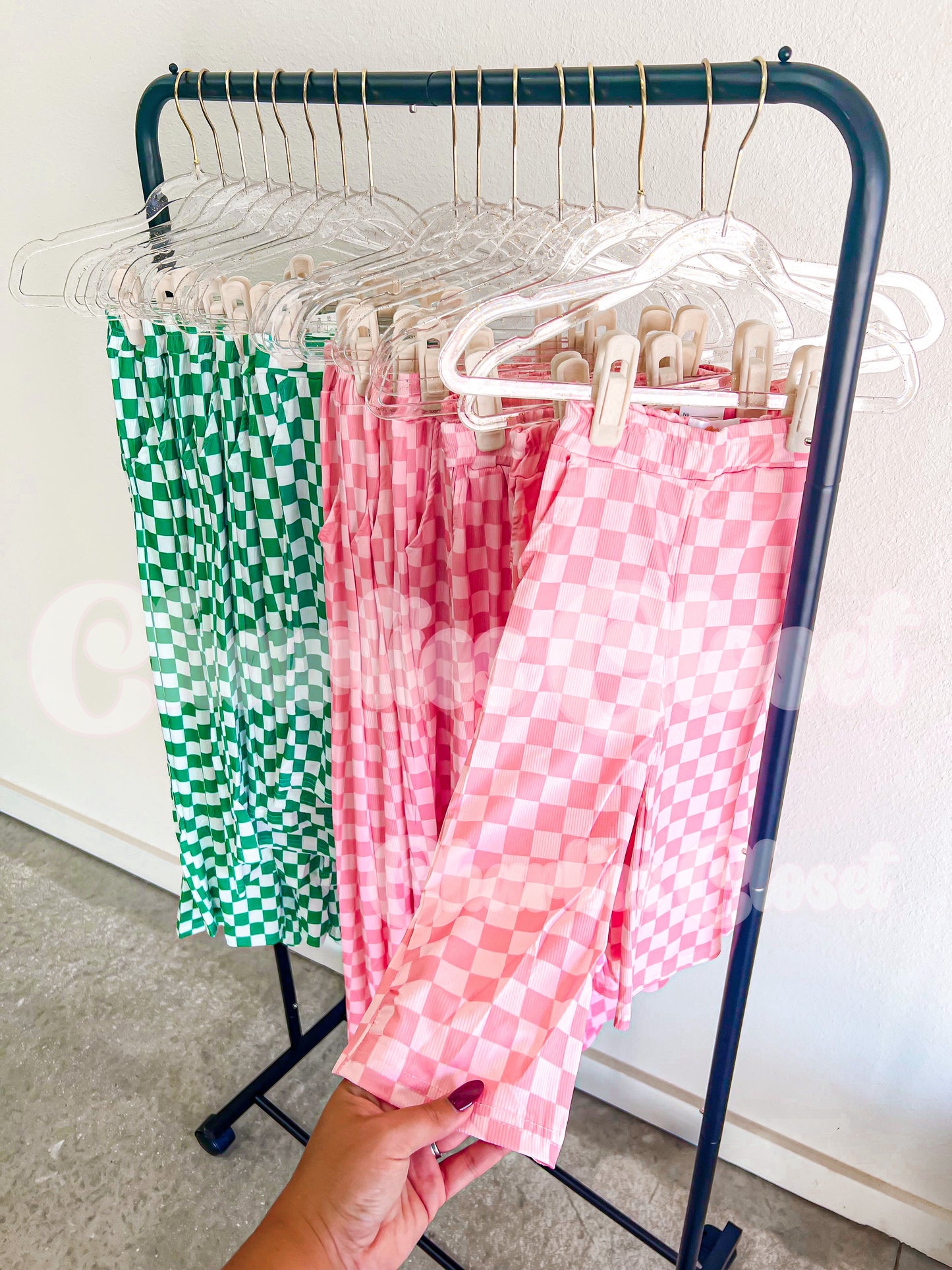 Checkered Pants