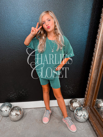 KIDS Oversized Fall Biker Sets