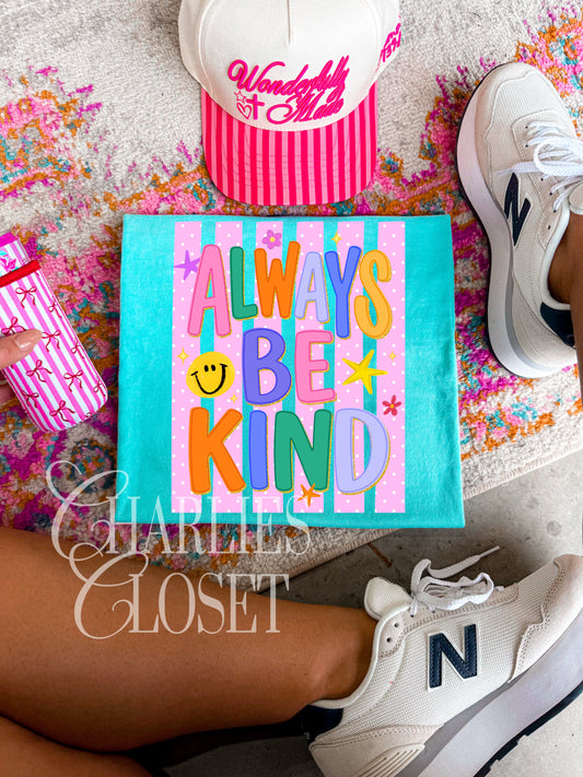 Always be kind pink