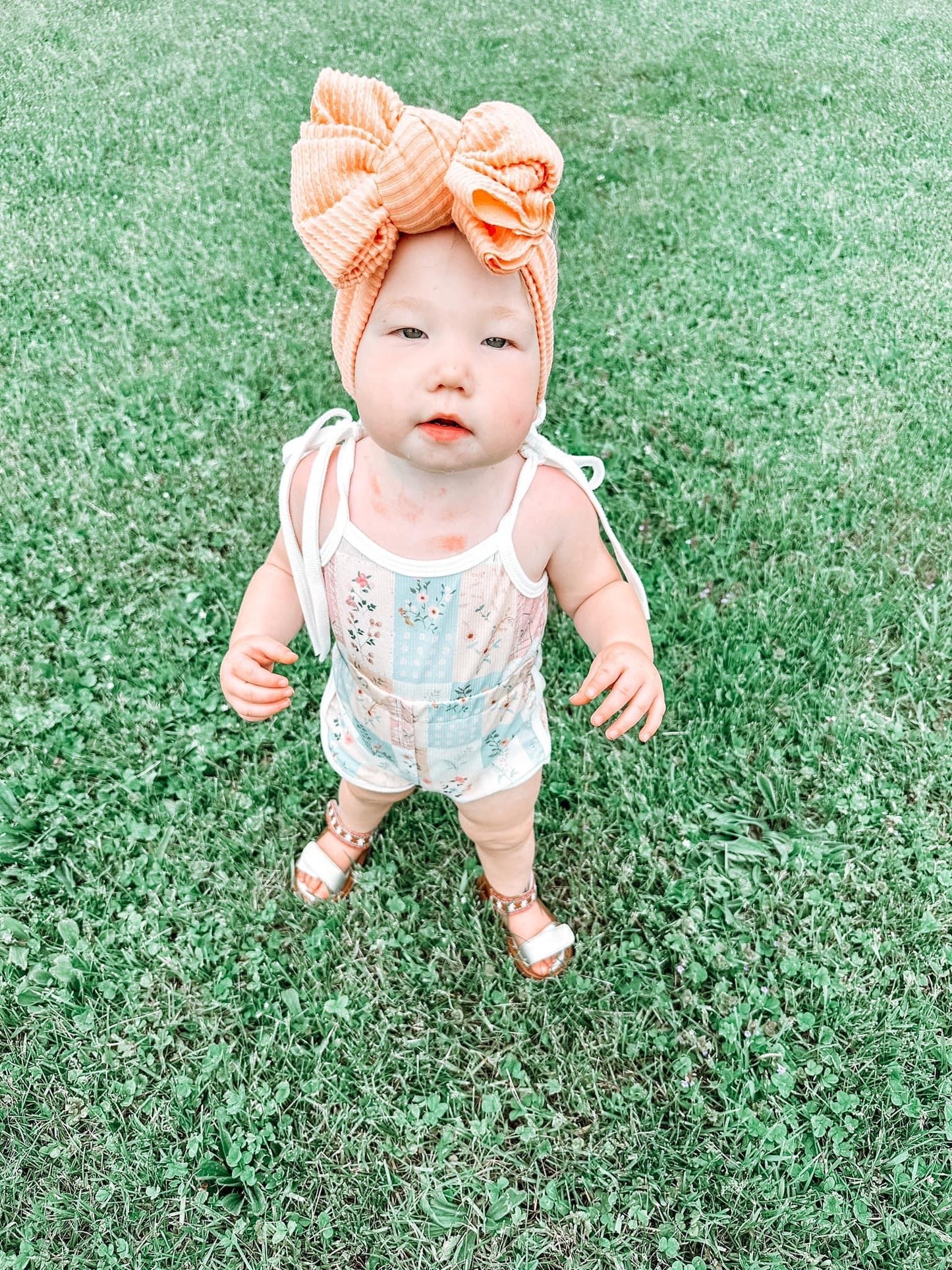 Patchwork romper