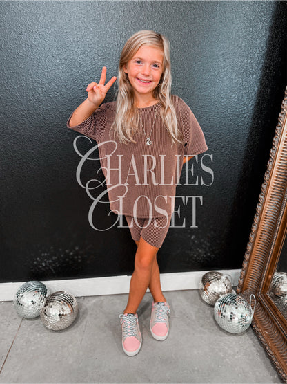 KIDS Oversized Fall Biker Sets