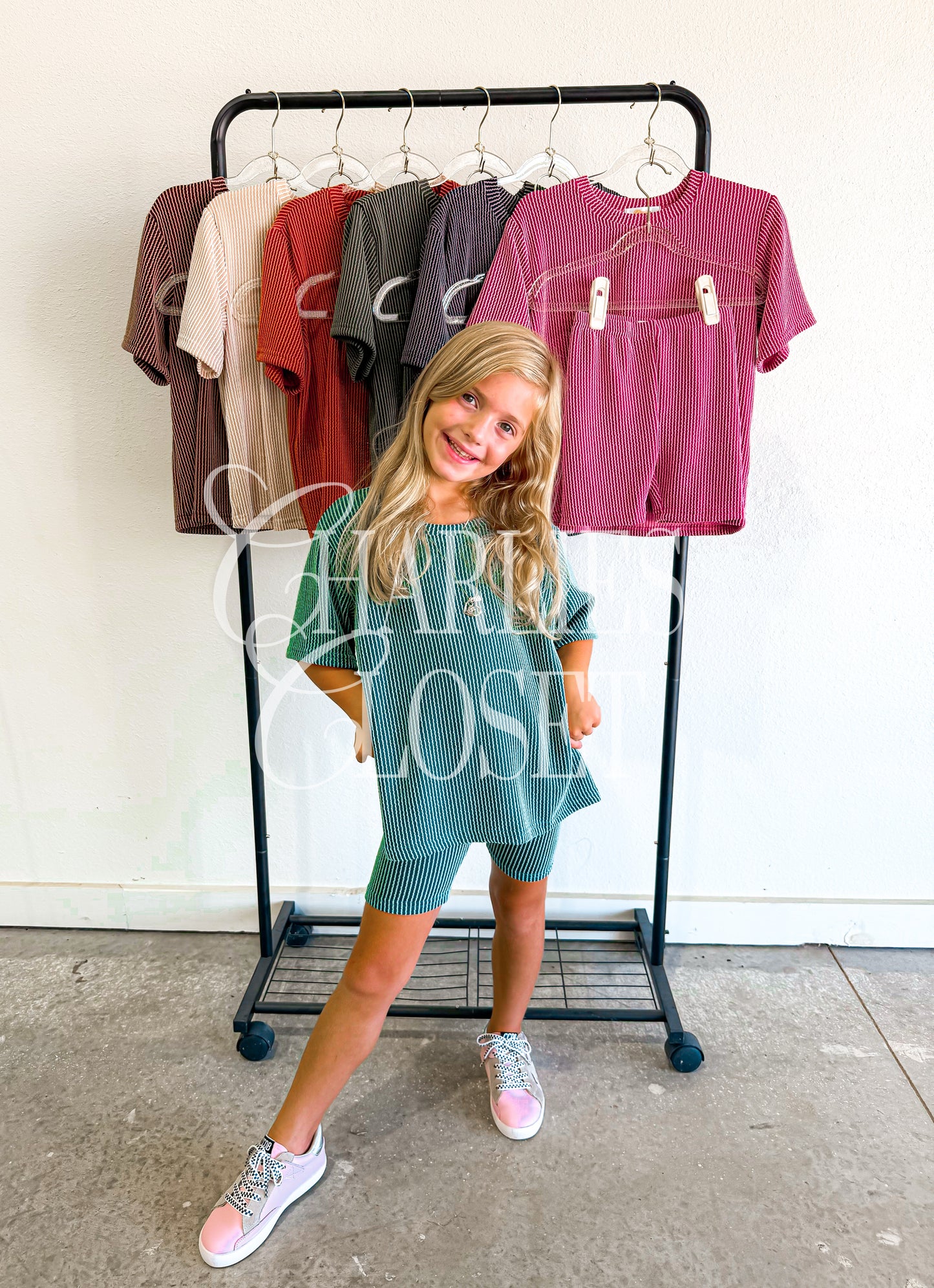 KIDS Oversized Fall Biker Sets