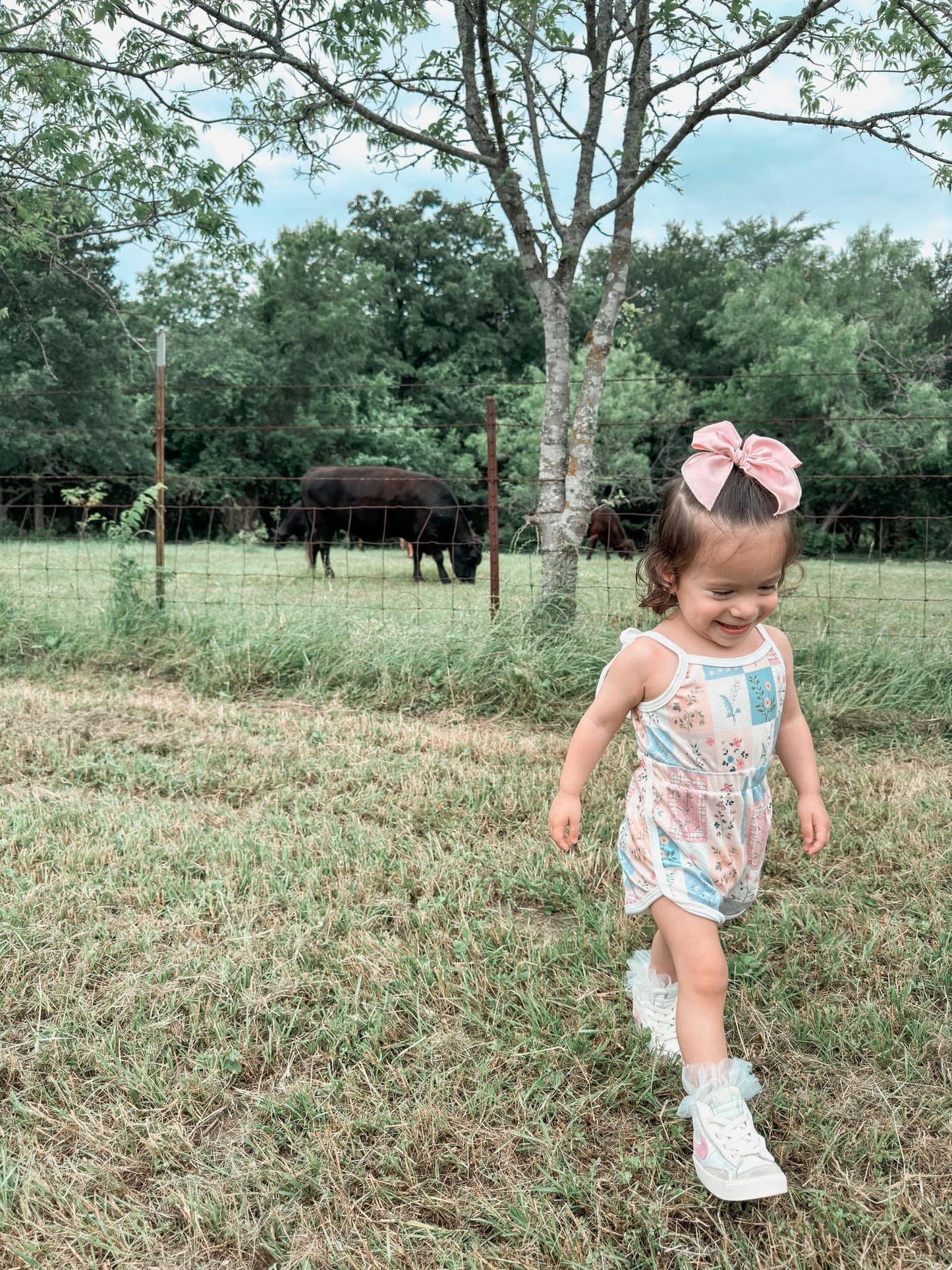 Patchwork romper