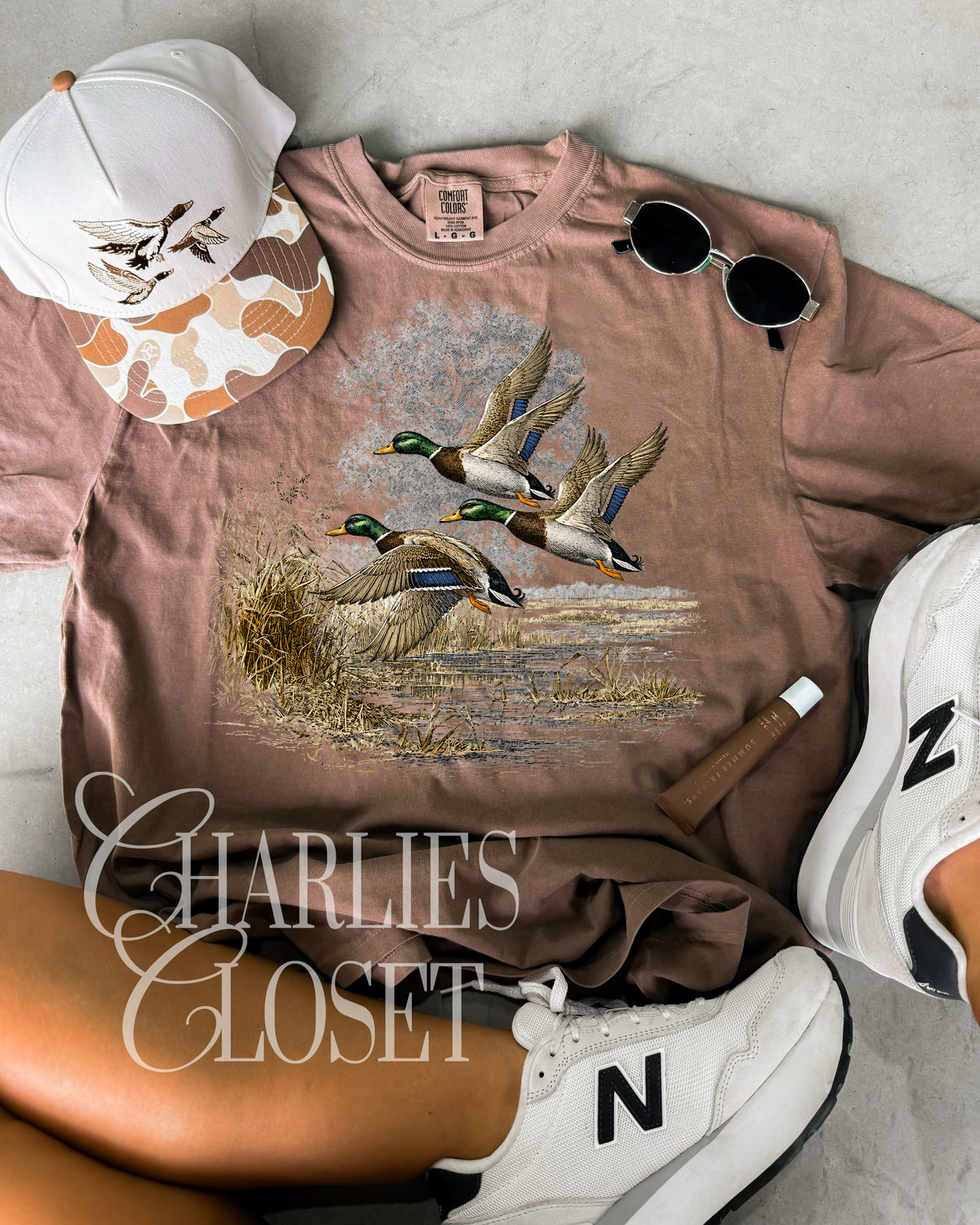 Vintage ducks style 2