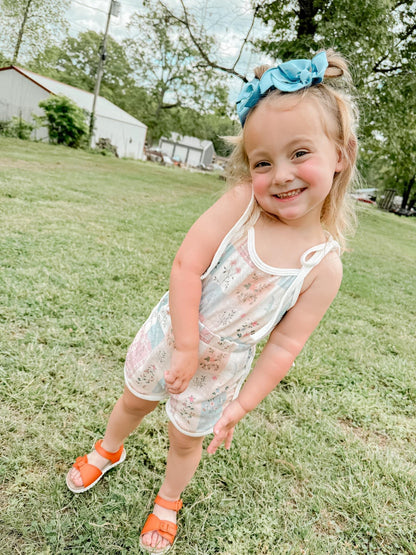 Patchwork romper
