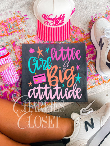 Little girl big attitude