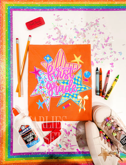 Preppy Pink Star Grades