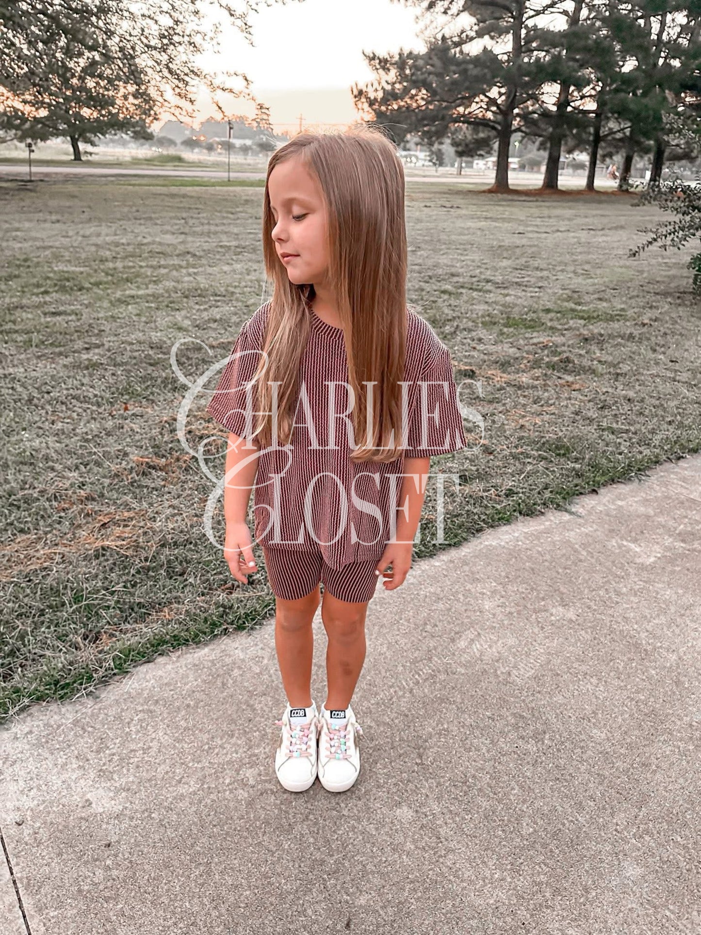 KIDS Oversized Fall Biker Sets