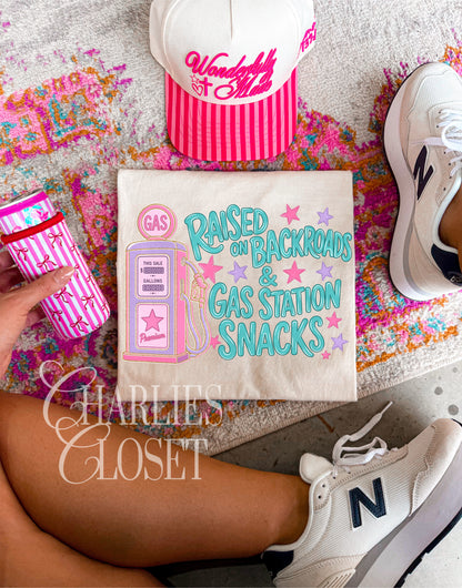 Raised on backroads & gas station snacks