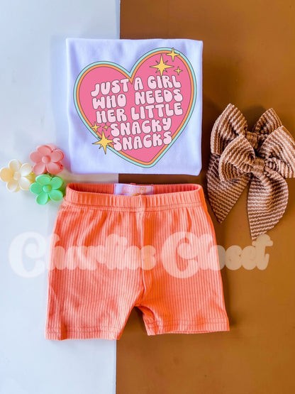 Just a girl who needs her little snacks snacks