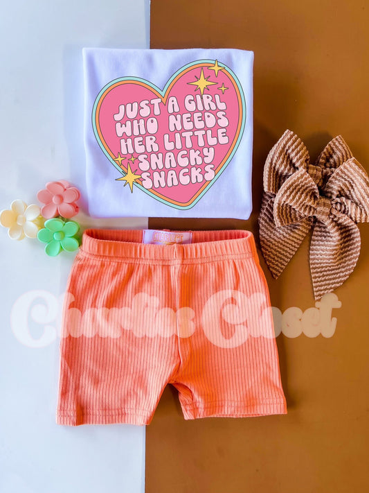 Just a girl who needs her little snacks snacks