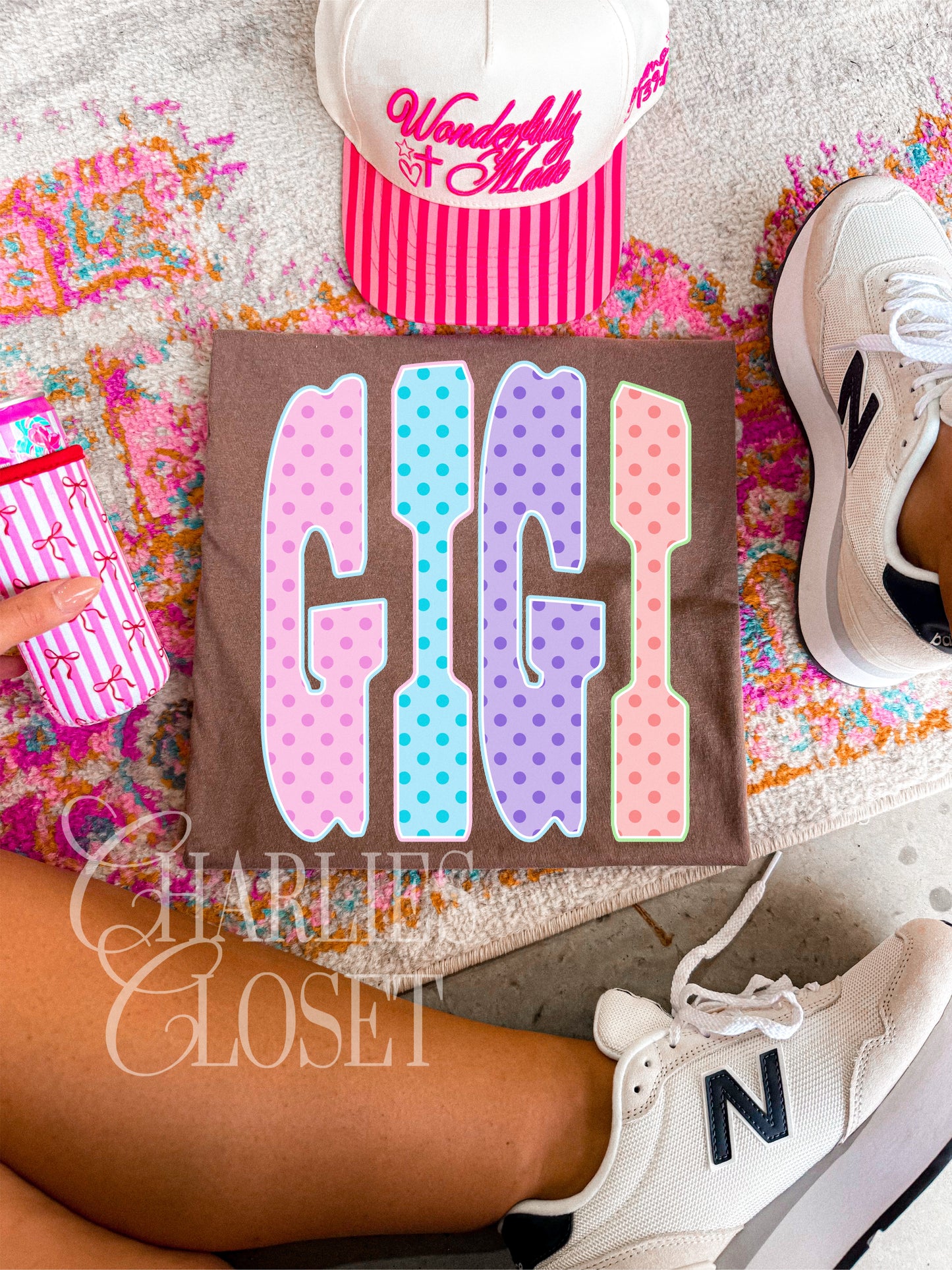 Polka dot name customs