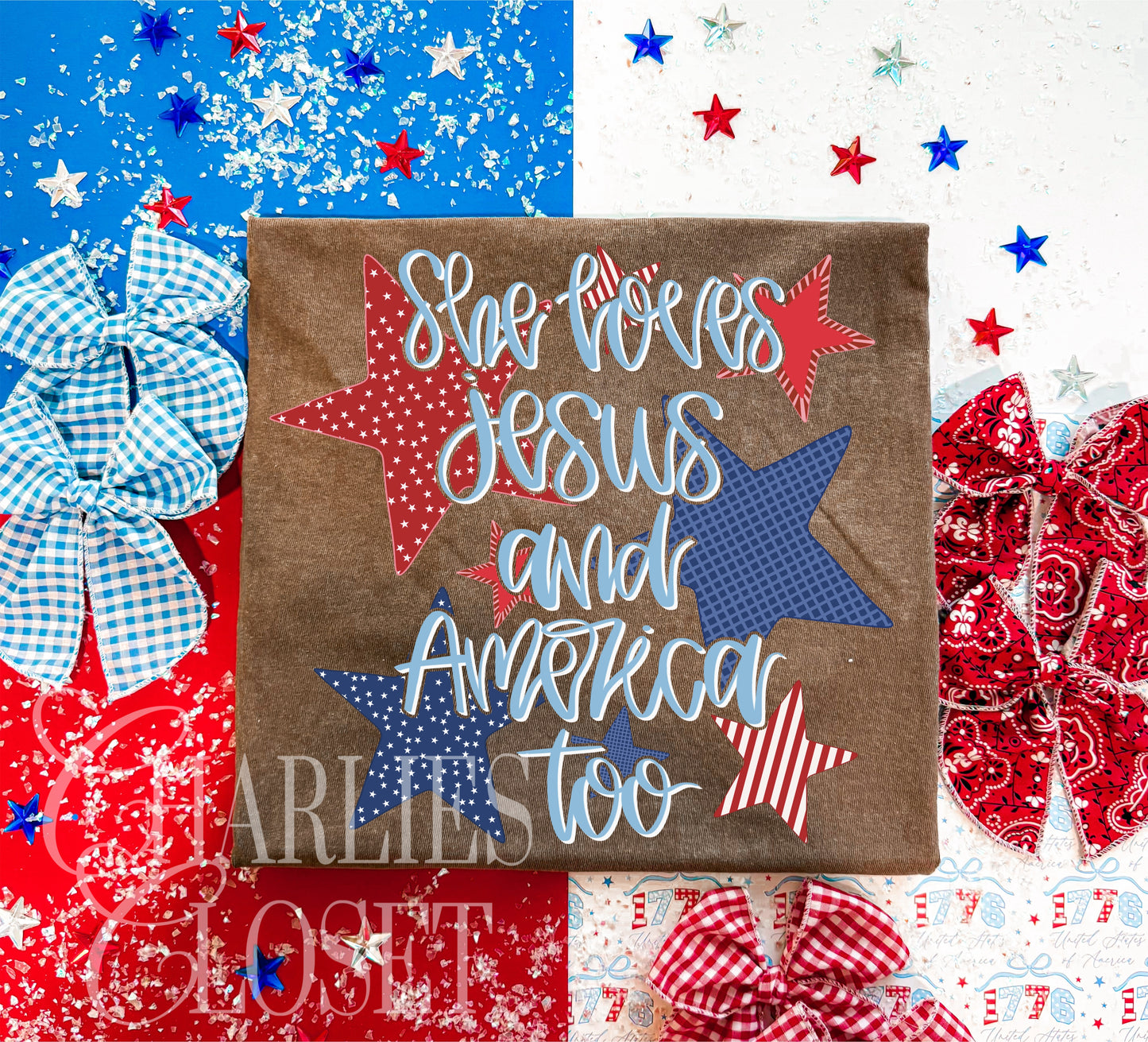 She loves Jesus & America too Stars