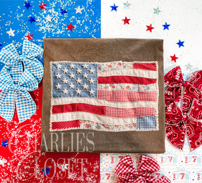 Quilted Patchwork Flag