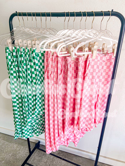 Checkered Pants