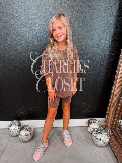 KIDS Oversized Fall Biker Sets