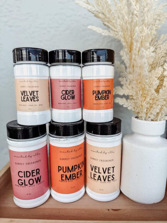Carpet powders