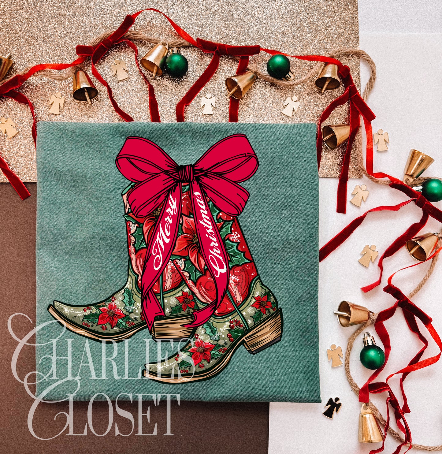 Western Christmas Tees & Pullovers