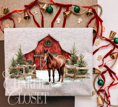 Western Christmas Tees & Pullovers