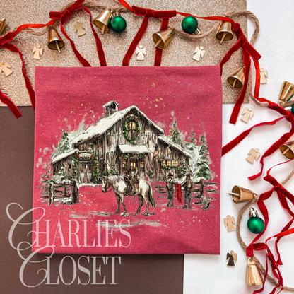 Western Christmas Tees & Pullovers