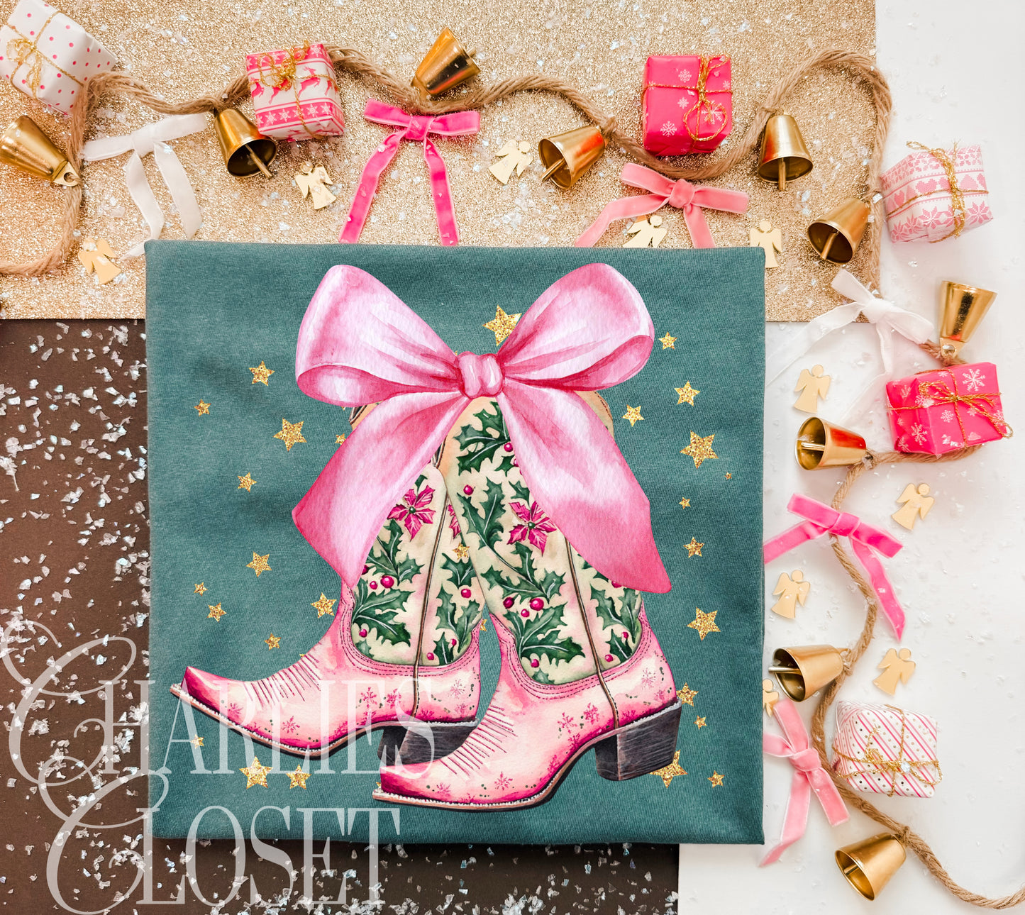 Western Christmas Tees & Pullovers