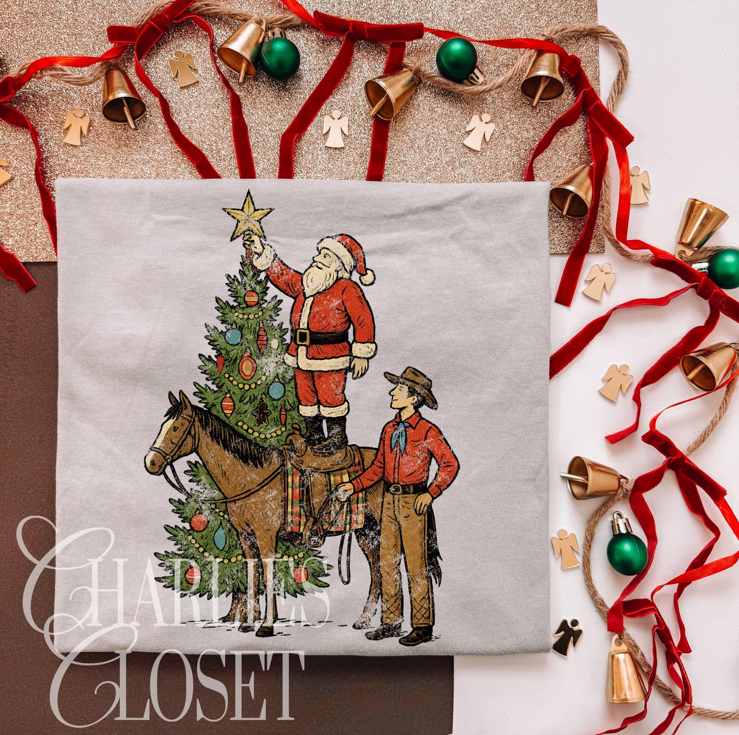 Western Christmas Tees & Pullovers