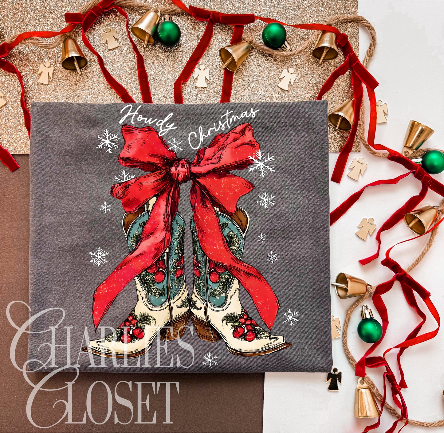 Western Christmas Tees & Pullovers