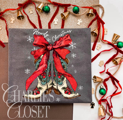 Western Christmas Tees & Pullovers