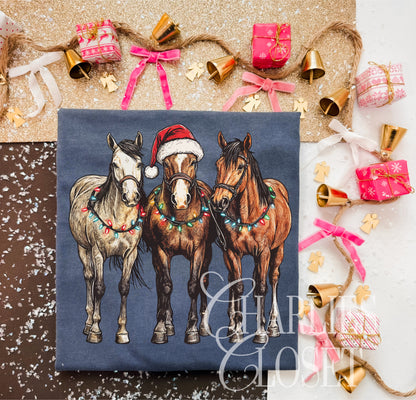 Western Christmas Tees & Pullovers