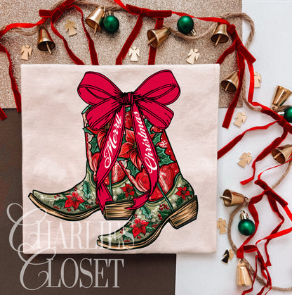 Western Christmas Tees & Pullovers