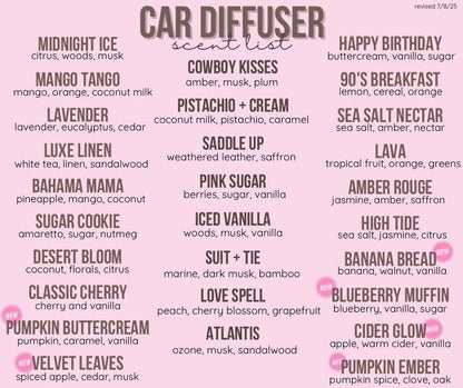 Ready to ship CAR DIFFUSERS