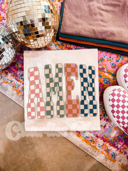 Checkered Amen