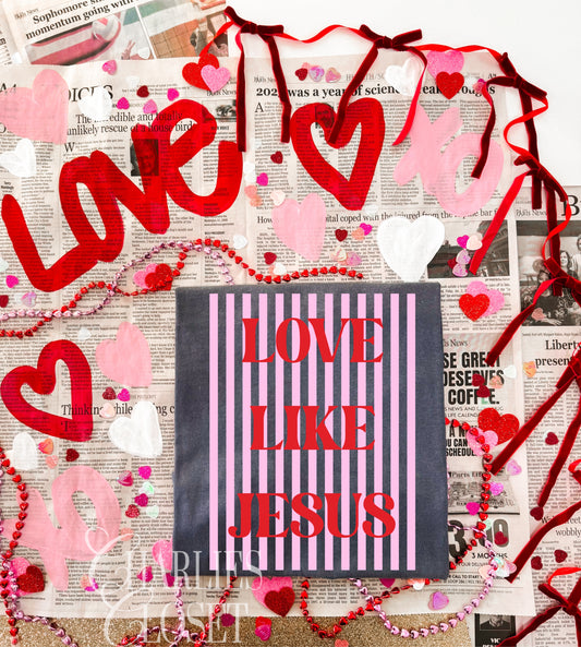 Love Like Jesus Stripes