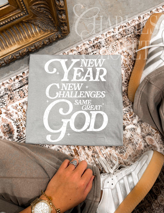New Year New Challenges (White Font)