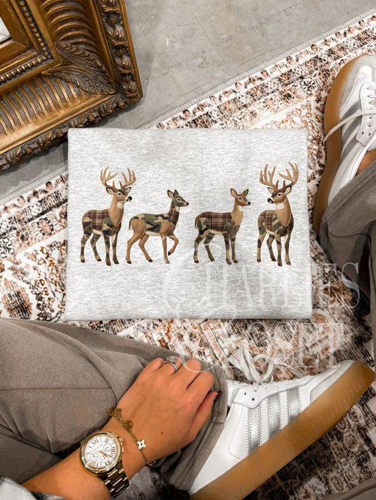 Patchwork deer
