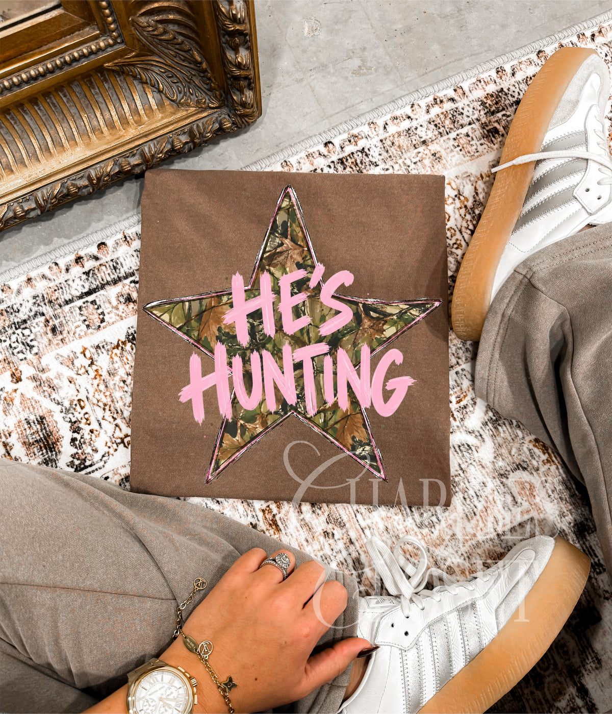 He’s hunting camo star