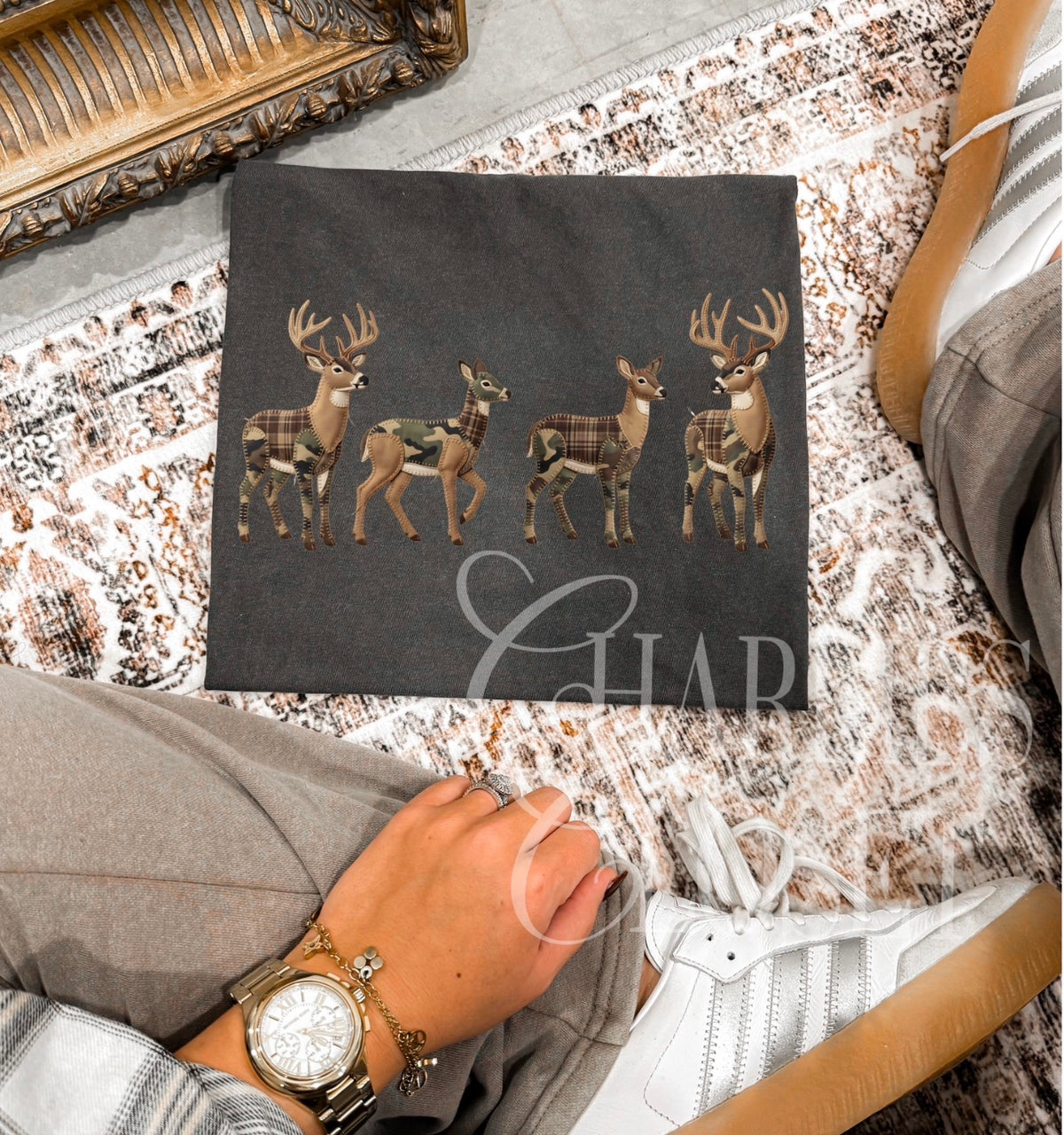 Patchwork deer