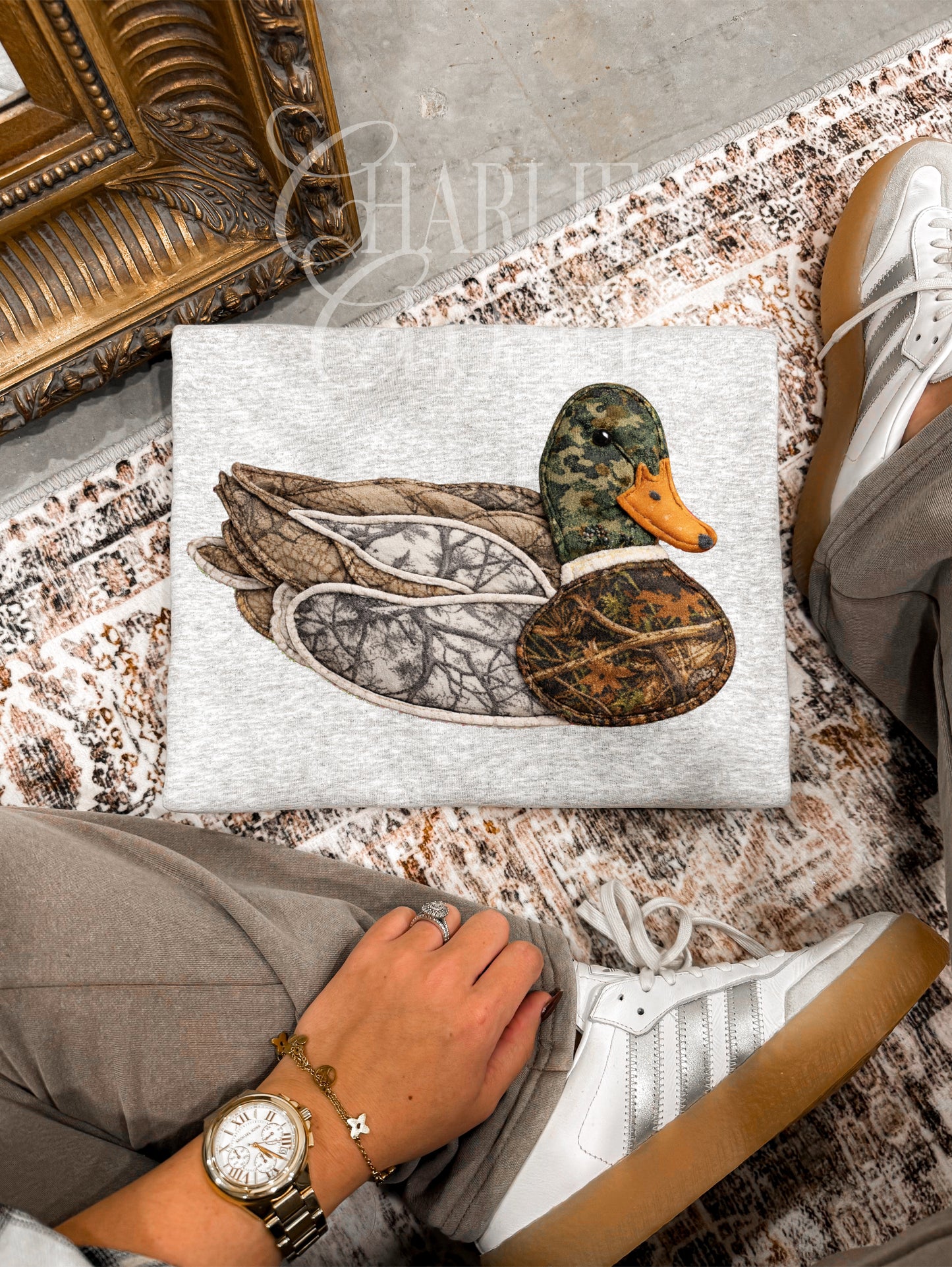 Camo Patchwork Duck