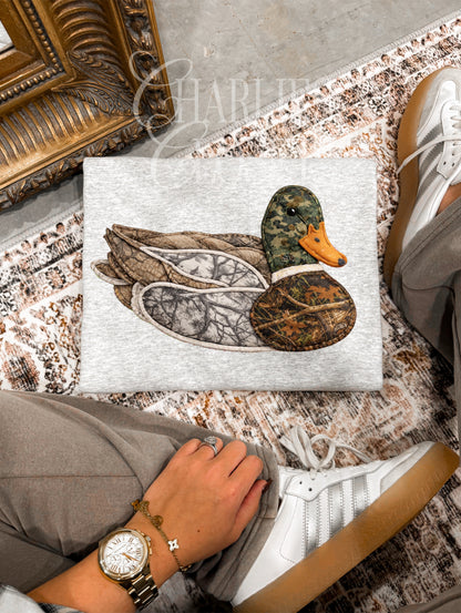 Camo Patchwork Duck