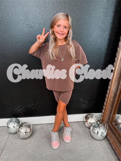 KIDS Oversized Fall Biker Sets